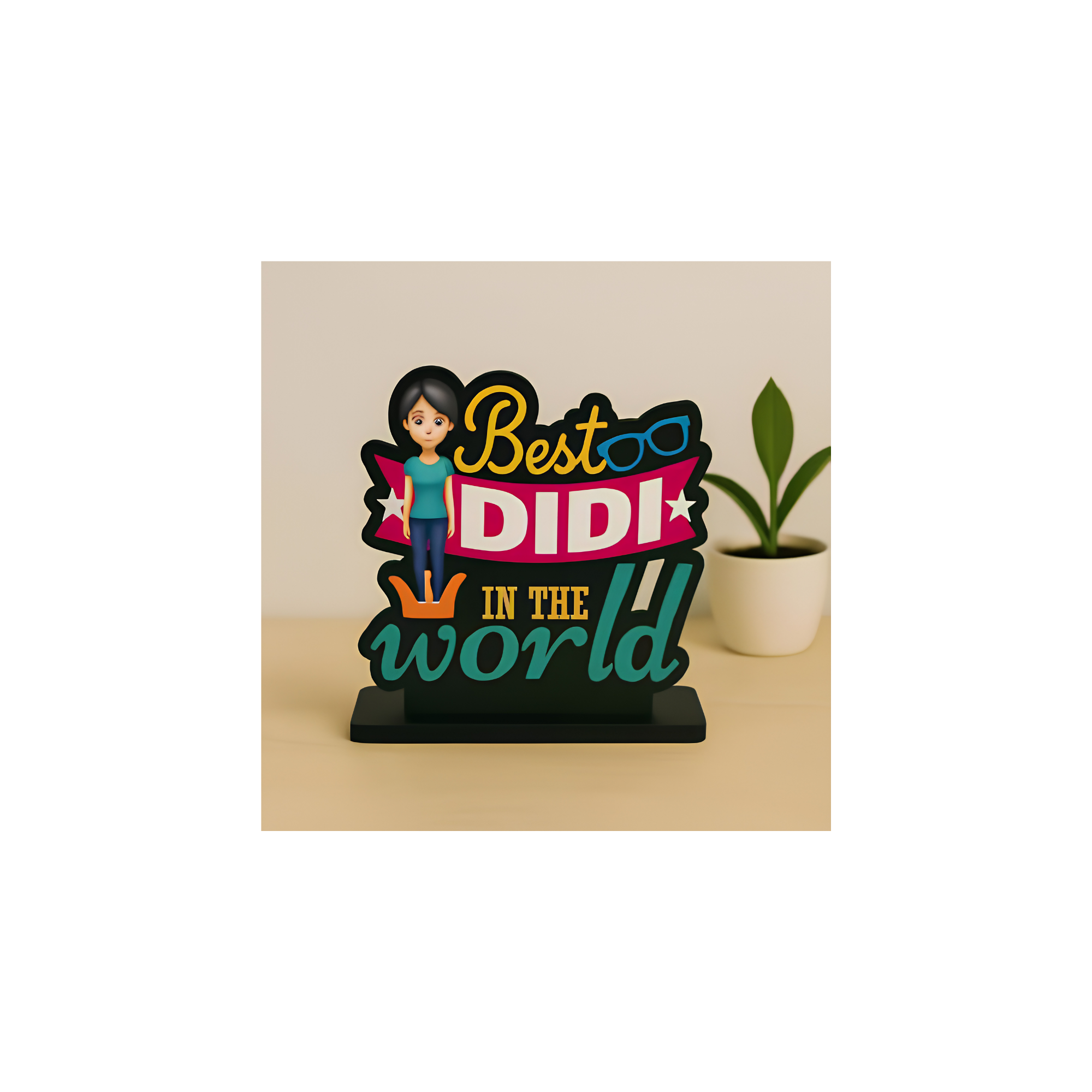 Premium MDF Personalised Quote Standee 6