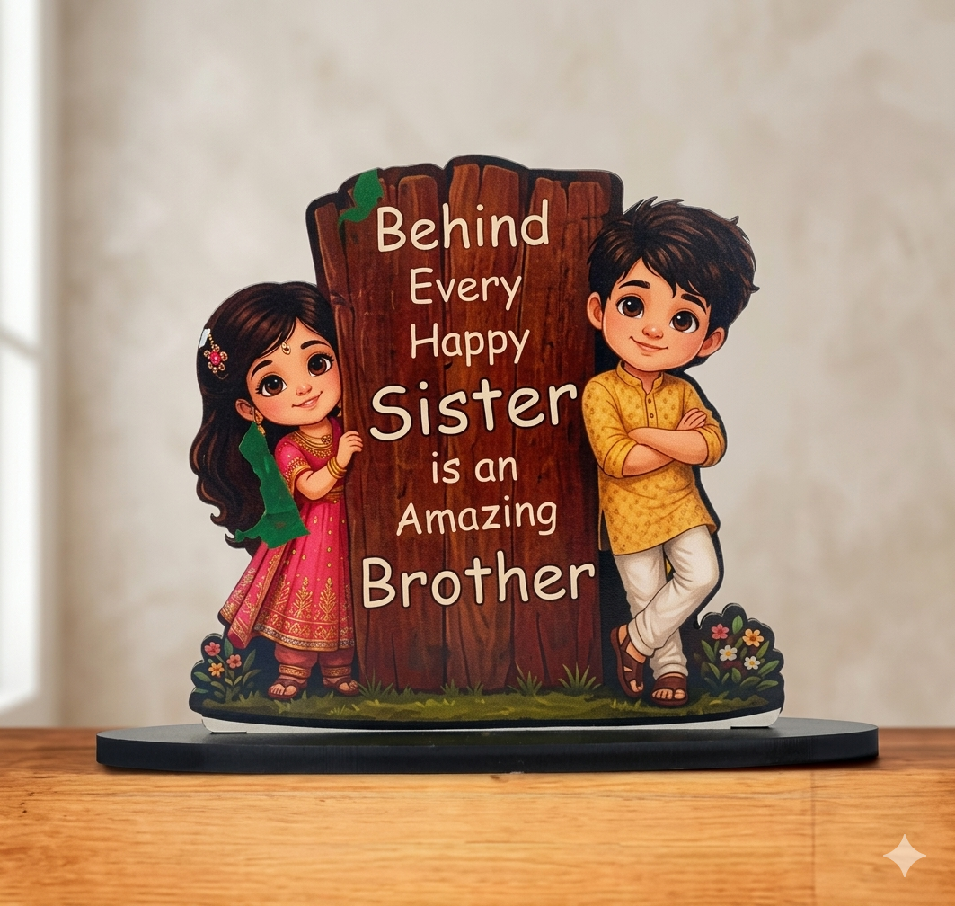 Premium Wooden Motivational Desk Decor 3