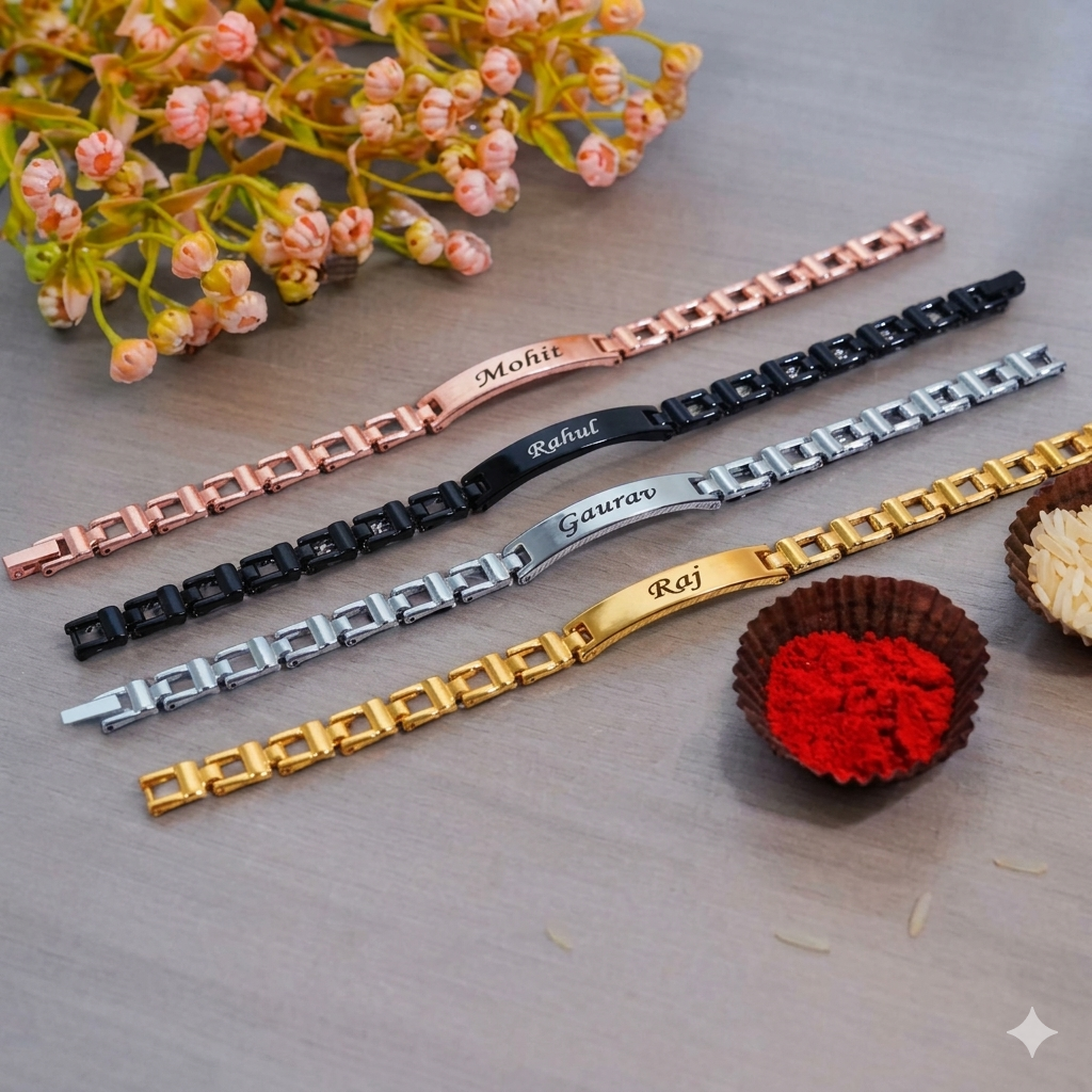 Premium  Personalised Rakhi 3
