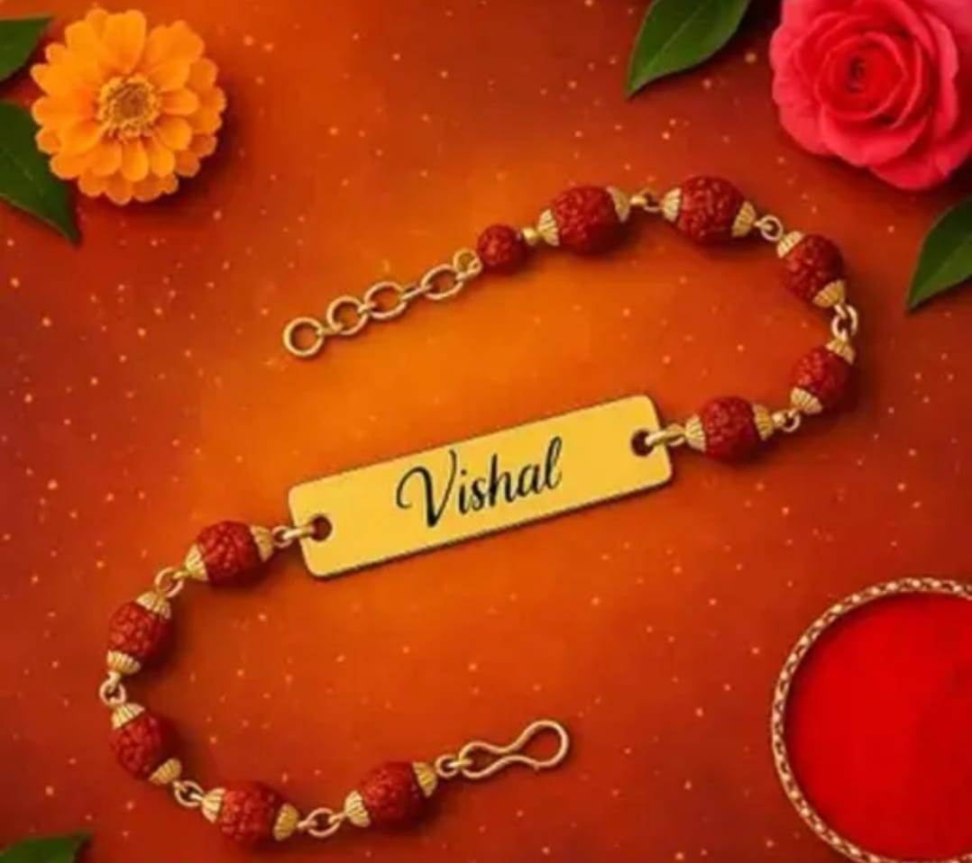 Premium  Personalised Rakhi 1
